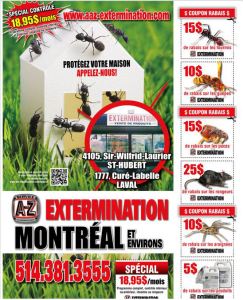 A to Z Extermination May Ads